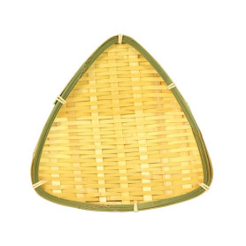 Bambus Zaru Soba Flettet Bambus Serveringsfad Trekantet VG19275
