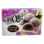 He Fong Ube Mochi 210g - Mochi slik med fyld af sværdbønner og søde lilla kartofler - traditionelt japansk slik lavet på klæberis