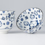 Skåle Japansk Keramik Sæt 4 Skåle 13cm Maneki Neko VHRW0002