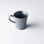 Kopper Japansk Keramik Te Kop 250ml Black Scroll m/Håndtag VHC1375