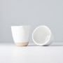 Kopper Japansk Keramik Kuperet Te Kop 250ml Hvid Madara VHC8998