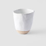 Kopper Japansk Keramik Kuperet Te Kop 250ml Hvid Madara VHC8998