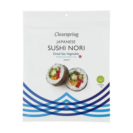 Nori sushi tang Clearspring Nori Sushi Plader Ristet PC05428