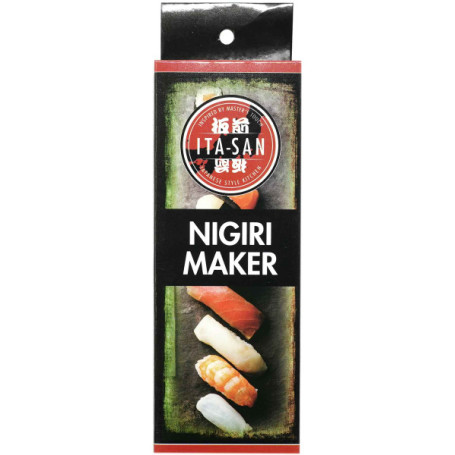 Ita-San Sushi Ris Form - Nigiri Maker 5 stk. - Form til at lave helt perfekte Nigiri sushi - hver gang! Med denne smarte sushi form får du smuk Nigiri sushi på en super let måde!