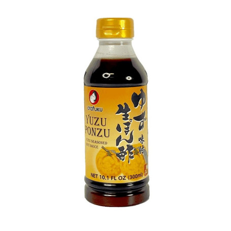 Otafuku Premium Yuzu Nama Ponzu Soja Sauce 300ml - Naturligt brygget japansk sojasauce fra Otafuku krydret med 22% yuzu-juice af høj kvalitet, som giver et helt fantastisk pift til dine retter.