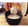 Ikenaga Rice Pot - Japansk Risgryde Støbejern 2,0L - Traditionel japansk gryde i støbejern til kogning af ris. Bevarer smag og tekstur i risene og giver en autentisk tilberedning. Tilbereder op til 3 kopper ris.