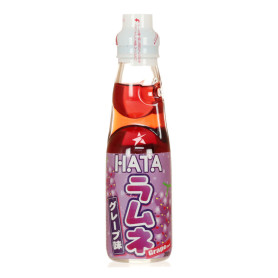 Ramune Japansk Sodavand Hatakosen Ramune Grape Sodavand 200ml QE80056