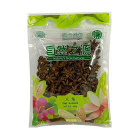 Tørrede krydderier Stjerneanis Hel 100g JJ01052