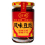 Chuannan Fermented Soy Bean Peanut Chili Oil 280g - Chilisauce fra det sydlige Sichuan med fermenterede sojabønner, peanuts og selvfølgelig sichuan peber for en ekstra sprød autentisk chiliolie ;)