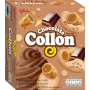 Glico Collon Chocolate Biscuit Roll 46g - Glico Collon Chocolate er sprøde små vaffelrør med et lækkert cremet chokoladefyld i en sød indpakning :)