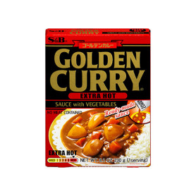 Sauce S&B Instant Golden Curry Sauce Extra Hot 230g JA15195