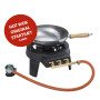 HOT WOK Original gasbrænder 7 kW inkl. wokpande, gasregulator og slange - HOT WOK Original gasbrænder med en effekt på hele 7 kW! Komplet woksæt inkl. wokpande, gasregulator og slange - lav wok retter som de professionelle derhjemme!