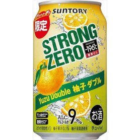 Chu-hai Suntory Strong Zero Yuzu Double ChuHai 9% 350ml EX33145