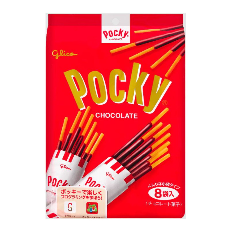 Pocky Chocolate Japansk Slik Sprøde Japanske Kiksestænger