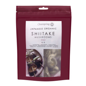 Clearspring Shiitake Svampe Tørrede Økologiske 40g