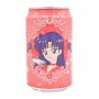 Ocean Bomb Sailor Moon Mars Strawberry Soda 330ml - Ocean Bomb præsenterer karaktererne fra den verdenskendte anime-serie Sailor Moon som hver deres smag af sodavand - Mars fås her med jordbærsmag!