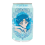 Ocean Bomb Sailor Moon Mercury Pear Soda 330ml - Ocean Bomb præsenterer karaktererne fra den verdenskendte anime-serie Sailor Moon som hver deres smag af sodavand - Mercury fås her med pæresmag!