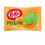 KitKat Minis Yubari King Melon - Smag på endnu en tilføjelse til KitKats store udvalg - smagen af luksuriøs japansk yubari melon pureret og tilsmagt med cremet hvid chokolade!