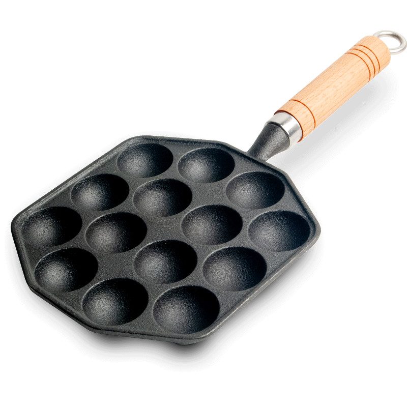 Takoyaki Pan Støbejerns Pande