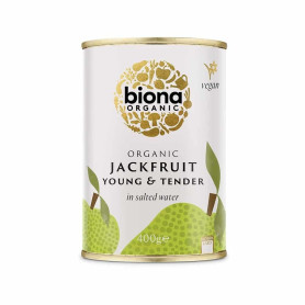 Konserves STOP MADSPILD (BEDST FØR 21/03/26) - Biona Jackfruit - Økologisk Jackfrugt BX16140X