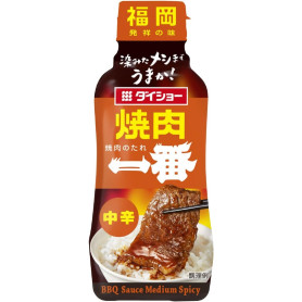 UDGÅET Daisho Yakiniku Ichiban Classic Medium Spicy BBQ Sauce 235g