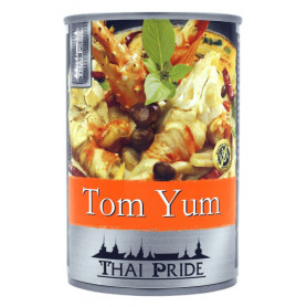 Suppebaser Tom Yum Instant Soup 400ml - Aromatisk Thai Kokos Suppe NE08857