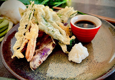 Japanske tempura  grøntsager - Friteret, sprødt og lækkert!
